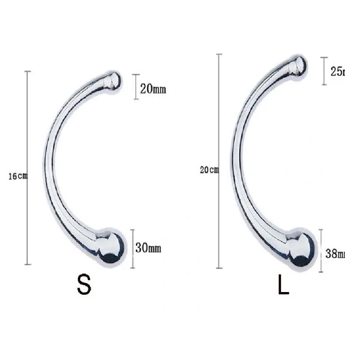 Elegant Steel Ended Anal 5858 Double Stainless Hook 1025